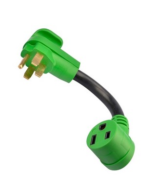 Welder Adapter Cord 50 Amp To 50 Amp Nema 1450p To 650r Electrical Rv Converter