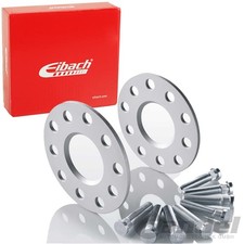 EIBACH PRO-SPACER 10mm SPURVERBREITERUNG SILBER 2x5mm SPURPLATTEN LK:5x100mm