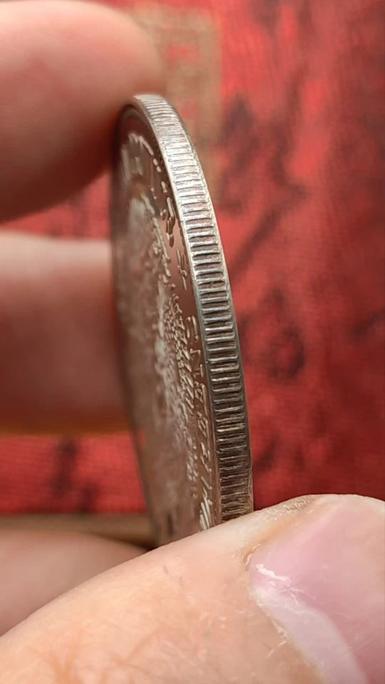 Moneda de 1 dólar de plata dragón de la provincia de Kuang-Hsu KiangNan de la dinastía Qing de China de 1898 Foto 2 de 3