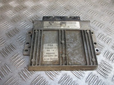 2003 CITROEN BERLINGO Multispace Forte 1.4 PETROL ECU ENGINE 9642222380