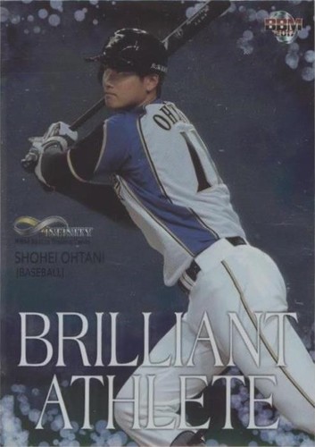2017 BBM INFINITY　大谷翔平 BRILLIANT ATHLETE Shohei Ohtani 2017 BBM Infinity Brilliant Athlete BA03 Japan