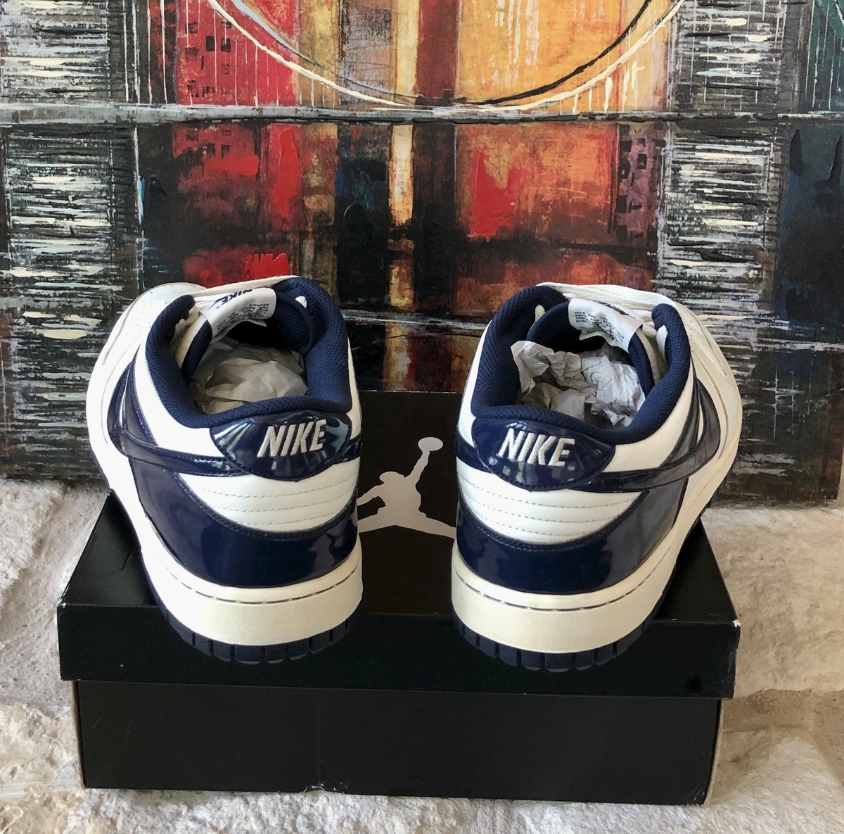 Nike SB Dunk NG Low Golf Shoes Spikes Sail Navy Blue 484294-107 Men’s 8.5 #300 Dunk Low  main image 4