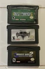 Lot Of 3 Gameboy Advance Games Advance Wars 2 Kingdom Hearts Phantasia