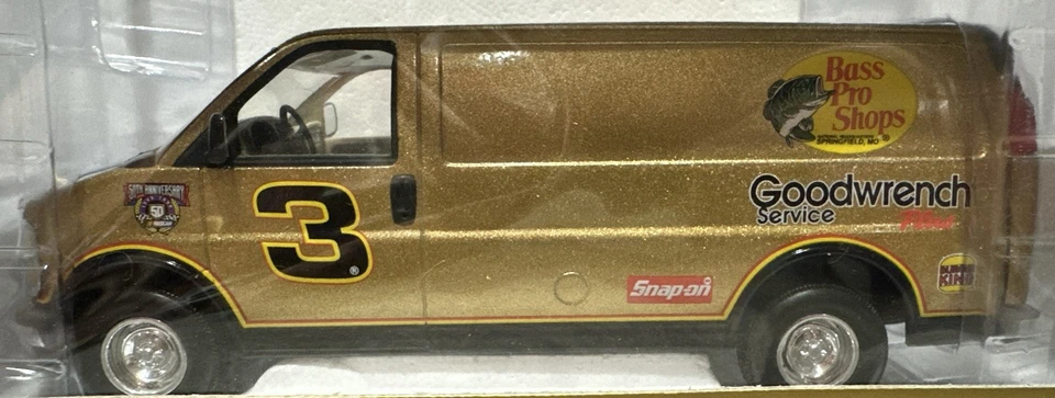 1998 Dale Earnhardt Bass Pro Chevy Van 1/24 Brookfield Collector's Guild NASCAR - Image 2 of 3