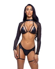 Roma Costume Stripper Mesh Shrug