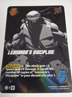 Leonardo's Discipline - Store Scramble Promo TMNT - UniVersus