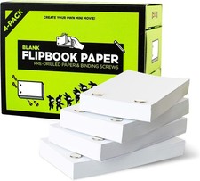 480-Sheet Animation Flip Book Kit - Professional Drawing Tool for Creative Minds