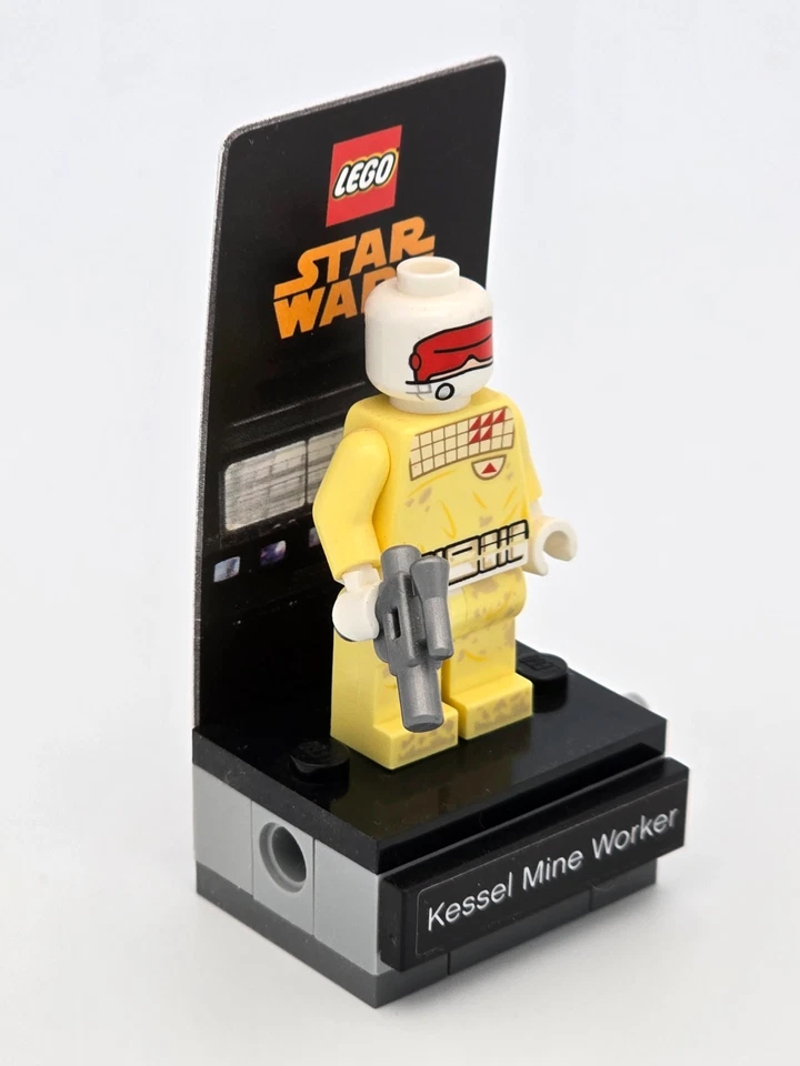 LEGO 40299 Star Wars Solo Kessel Mine Worker Minifigure With Instructions - Image 3 of 4