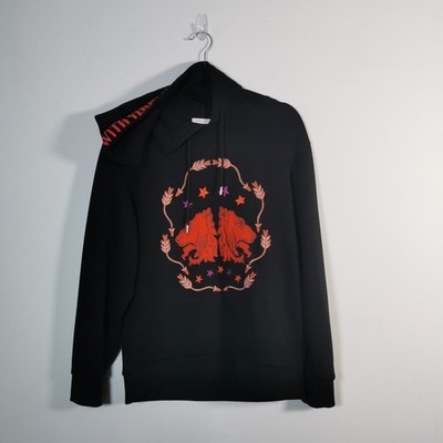 Sandro Hoodie Black Size 14(est) Play With Your Heart