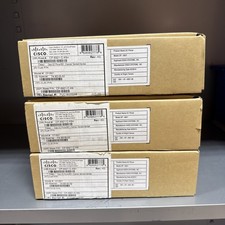 Lot of 3 New Cisco 6921 IP VOIP Desktop Phone CP-6921-C-K9 -