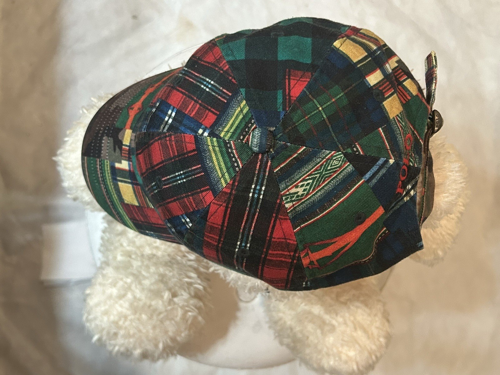 Polo Ralph Lauren Patchwork Multicolor Adjustable… - image 6