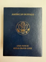 2006 W American Gold Buffalo 1 oz Proof Case Capsule COA Box OGP - No Coin