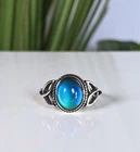 925 Sterling Silver Mood Ring Celtic Knot Vintage Inspired Size 8 NEW