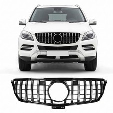 Kühlergrill Chrom passend für Mercedes-Benz ML-Klasse W166 2011-2015 Kühlergrill Chrom passend für Mercedes-Benz ML-Klasse W166 2011-2015