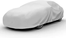 Budge Lite Car Cover Dirtproof, Size 3: Fits Cars up to 16'8", Gray 