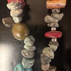Rustic turquoise Shell Nugget Necklace — photo 9