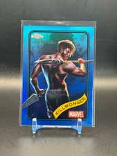 2025 Topps Chrome Marvel KILLMONGER #34 Blue Refractor (148) /299 RAW