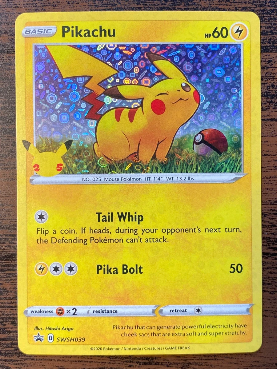 25+ Pikachu SWSH039 Miscellaneous Cards & Products for sale