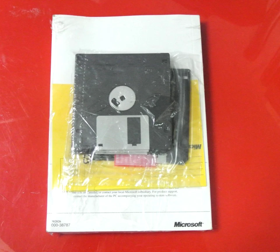 Genuine: Microsoft MS-DOS Full Version with 3.5 disks & COA New - Image 2 of 2