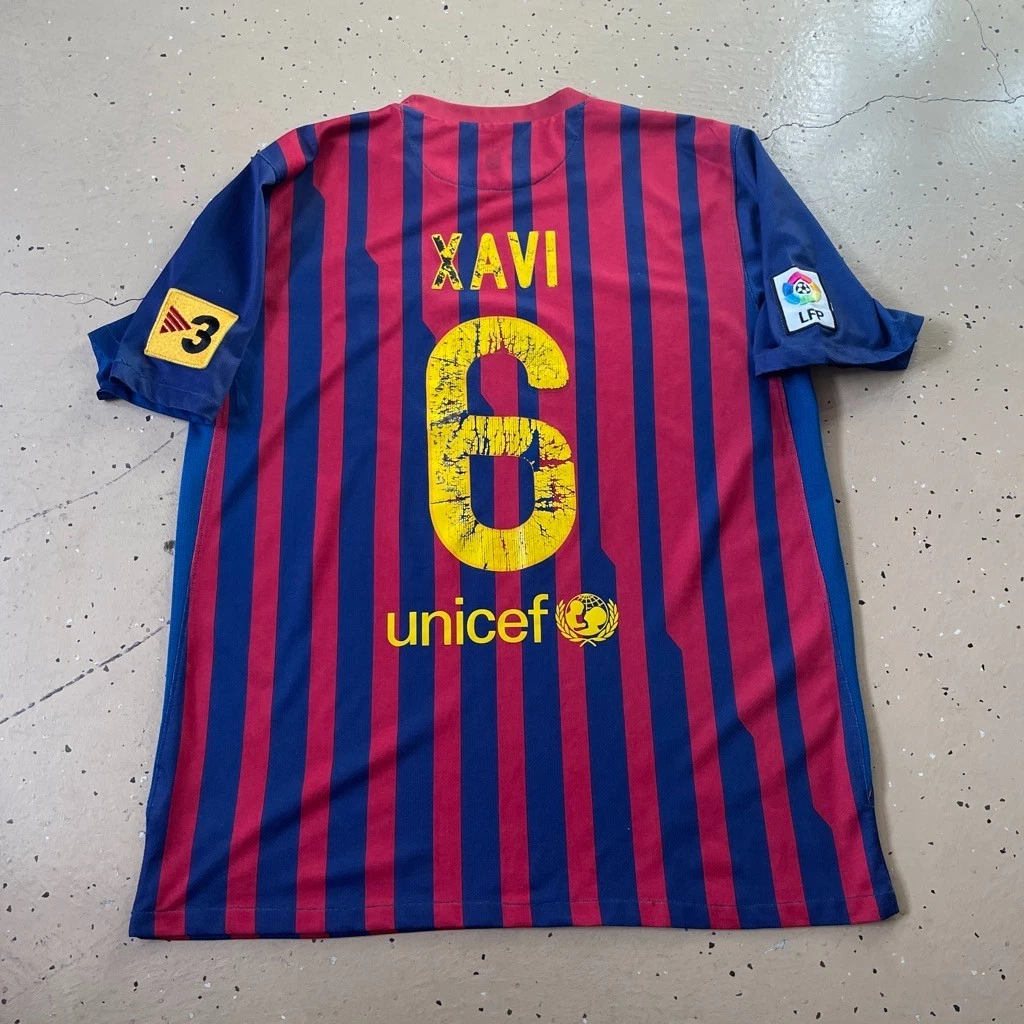 Xavi Hernandez FC Barcelona International Club Soccer Fan Jerseys