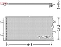 Denso Kondensator, Klimaanlage DCN02044 FüR Audi Porsche