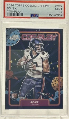 BO NIX 2024 TOPPS COSMIC CHROME COS-PLAY ROOKIE SSP CASE HIT RC PSA 9 Q0902