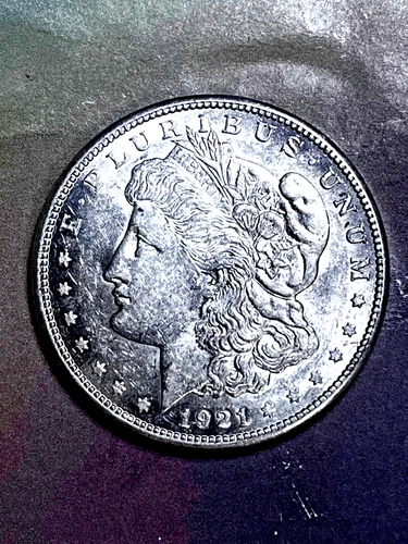 1921 S  Morgan Dollar  Blazing luster brilliant CH BU clearance starting $.99