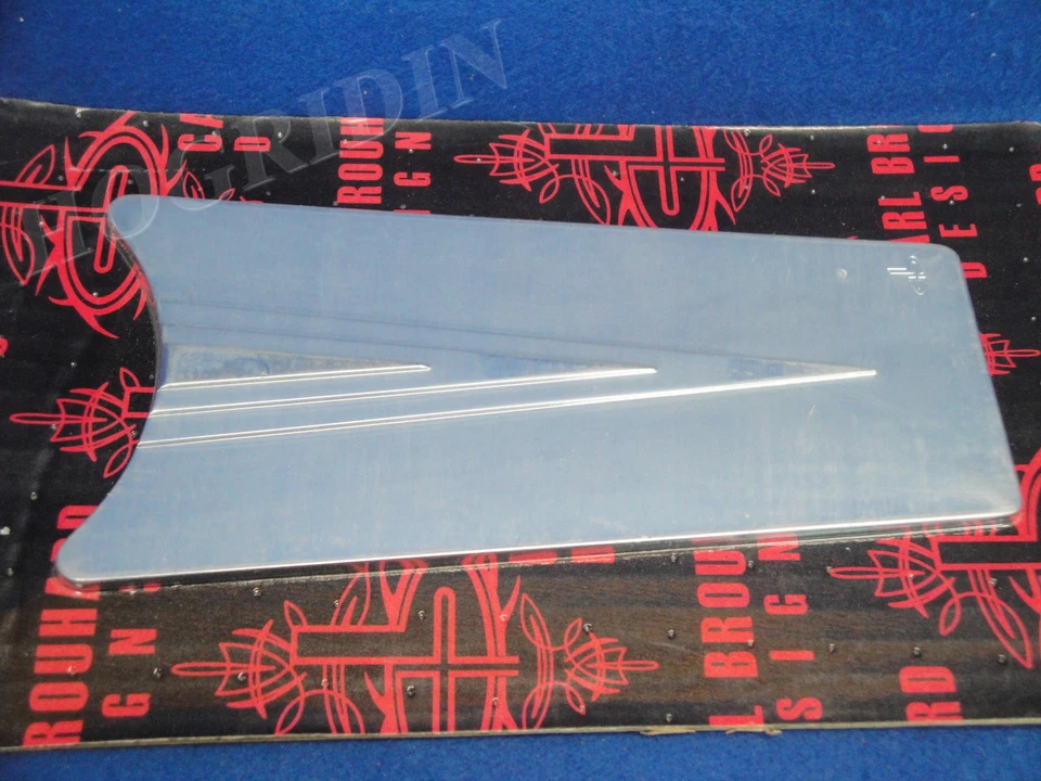 CARL BROUHARD WATERFALL 气体燃料箱 DASH INSERT HARLEY TOURING ELECTRA 滑翔 — 第 2/3 张图片