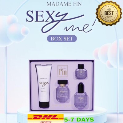 Box Set Sexy Me Madame Fin Perfume Fragrance Pheromone Eau De Parfum Body Lotion