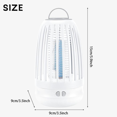 Electric Mosquito Killer Lamp USB UV Insect Fly Pest Bug Zapper Catcher Trap UK - Picture 13 of 17