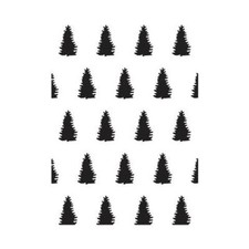 285 Darice Embossing Folder Essentials " EVERGREEN " 30032544