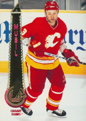 1994-95 Pinnacle #64 FRANK MUSIL - Calgary Flames