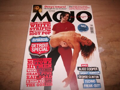 MOJO OCT 2003 THE WHITE STRIPES IGGY POP WAYNE KRAMER Buddy Guy Human League