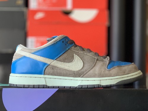 NIKE DUNK LOW PRO SB AQUA CHALK 2006 MEN'S SIZE 12 BLUE GREY 304292-032  RARE | eBay