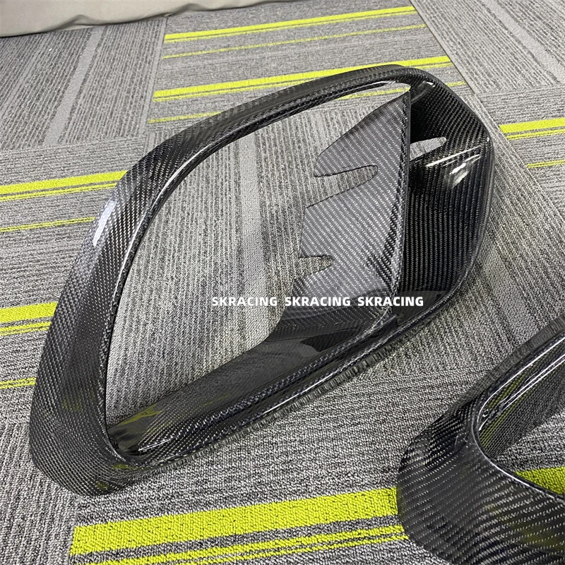 Ventilación de aire del parachoques delantero de fibra de carbono para Mercedes Benz AMG GT43 GT50 53 2019-2023 Foto 4 de 4