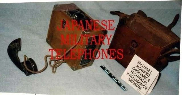 Field Telephone Indiana OTHER Original Ww2 Japanese Collectibles
