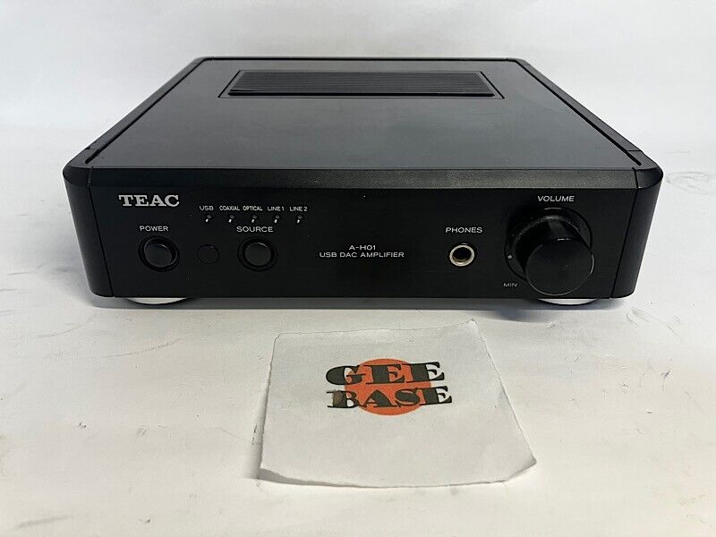 TEAC A-H01 Black USB DAC Stereo Integrated Amplifier Used | eBay