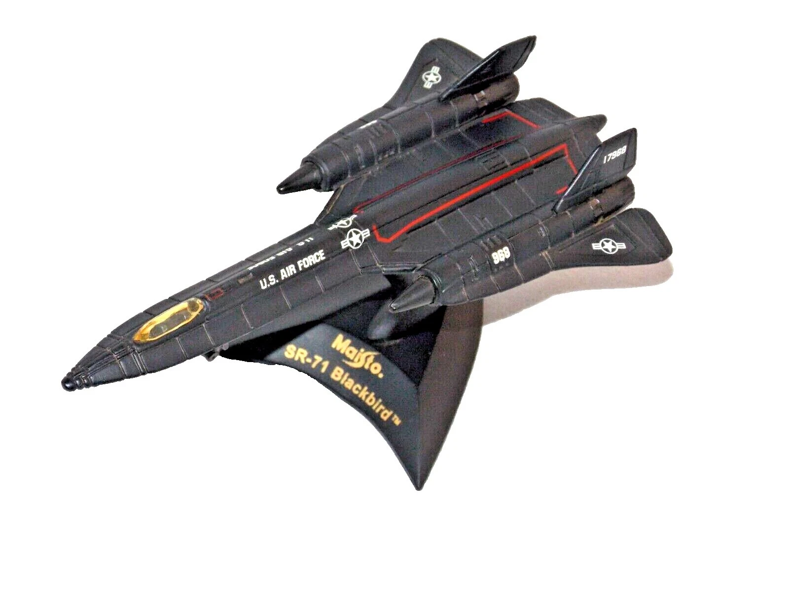 Maisto Black Contemporary Diecast Aircraft & Spacecraft