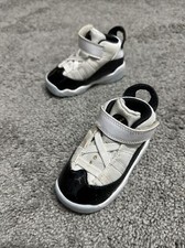 Nike Air Jordan 6 Rings Shoes White CW6997-100 Toddler/Baby Size 6c