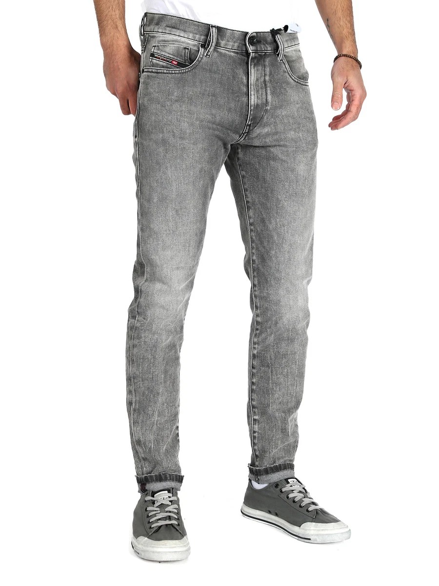 Mens grey top diesel jeans