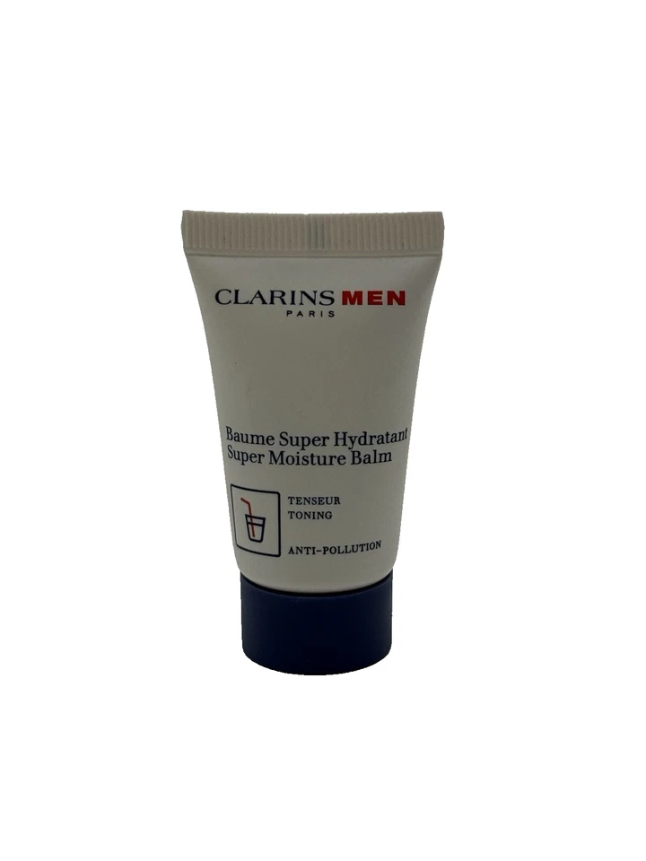 4 Pack Clarins Men Anti-Pollution Super Moisture Balm 0.42oz Each No Box Sealed - Изображение 2 из 4