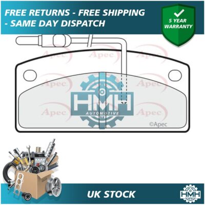 Fits Aixam Crossline 2012-2012 0.4 D 0.5 0.7 Brake Pads Set Front Poppy 790710