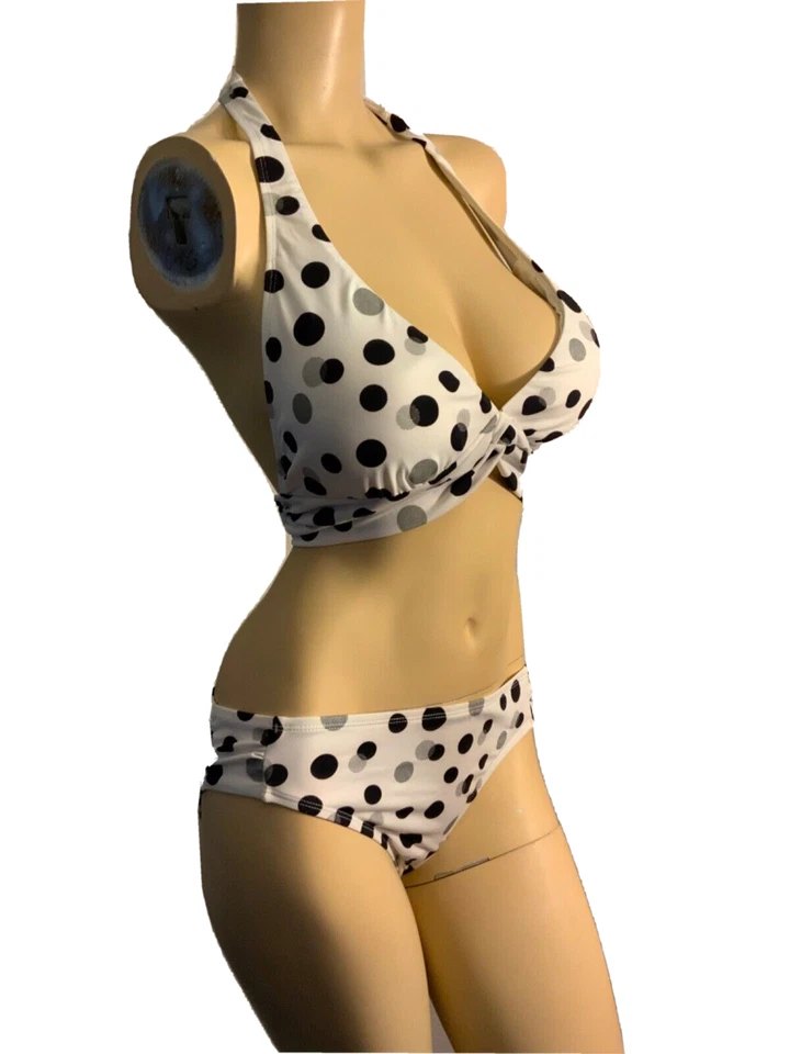 Jantzen Mujer Traje De Baño Lunares Bikini Conjuntos Y Separados Nuevo Con Etiquetas Tallas 10 12 16 Foto 2 de 4