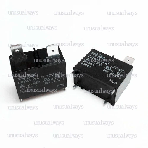 5 pieces SONG CHUAN 891WP-1A-C 12VDC Relay