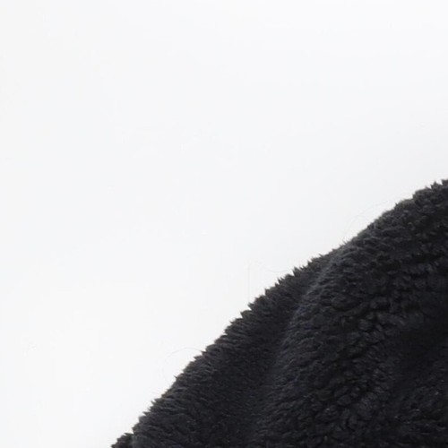 Dorothy Perkins Women's Black Faux Fur Overcoat Size 12 - Picture 10 of 12
