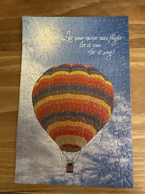 Vintage Springbok Jigsaw Puzzle Let Your Spirit Take Flight   7x10.5 