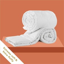 Natural Comfort Company White Striped Duvet Insert W Gray Piping