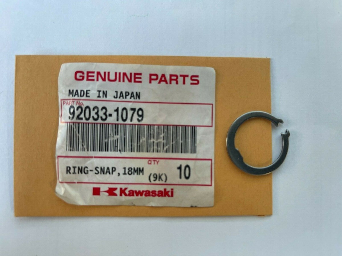 NOS KAWASAKI 92033-1079 RING-SNAP,18MM (ACTIVE #) | eBay