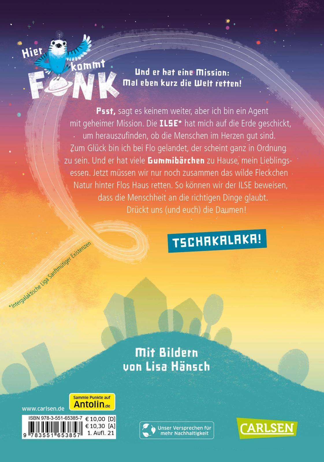 Thumbnail - Fonk 1: Geheimagent Aus Dem All | Tobias Godfarb | Deutsch | Buch |