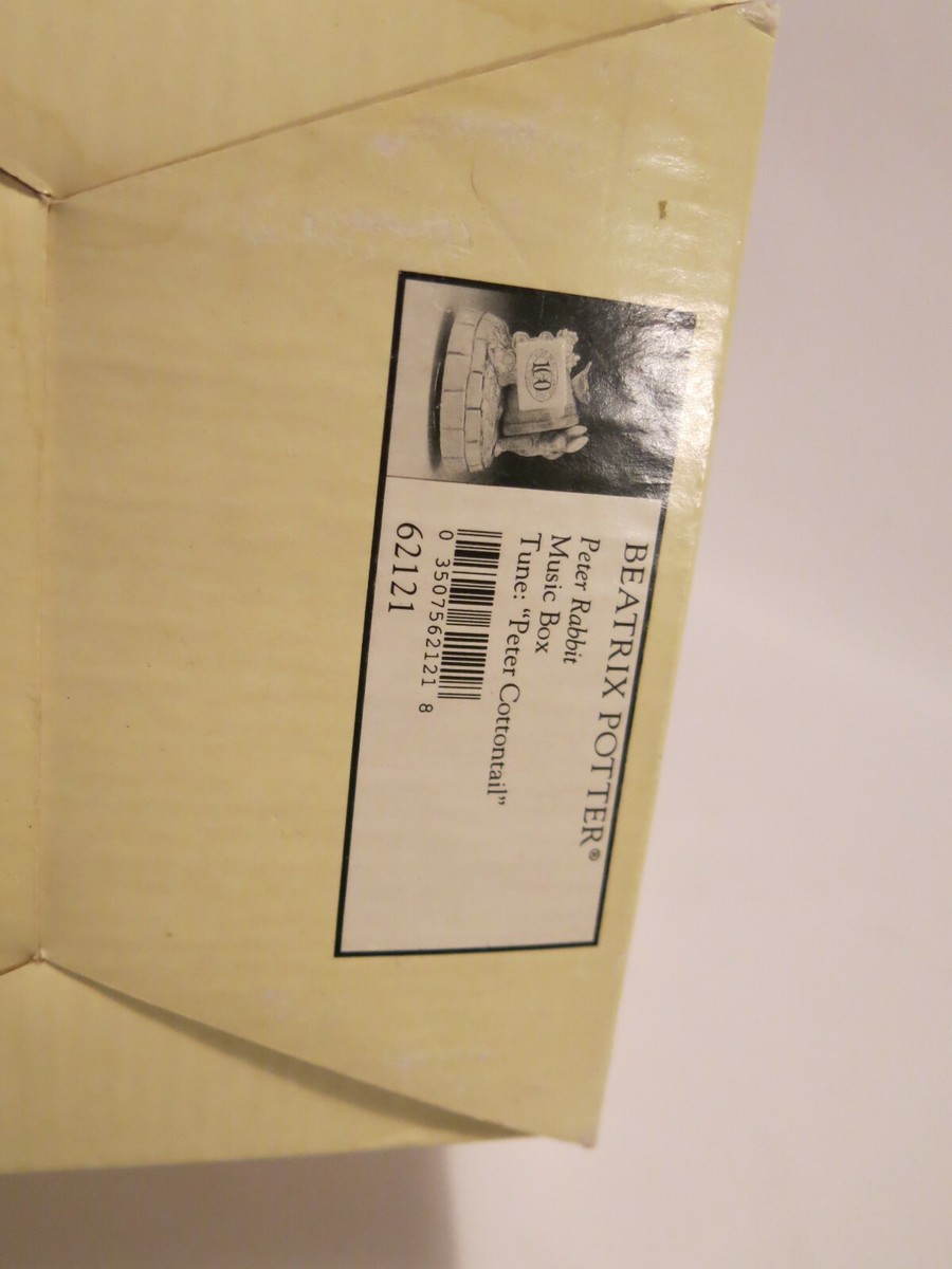 Schmid 1993 Beatrix Potter 62121 Peter Rabbit Ceramic Peter